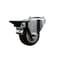 Service Caster 3'' Maroon Poly Wheel Swivel Bolt Hole Caster with Posi Lock Brake SCC-BH20S314-PPUB-MRN-PLB - alternate 1